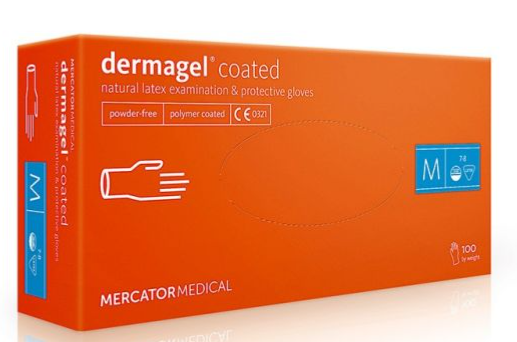 Guantes Látex Dermagel Sin Polvo